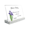 Plaque funéraire plaque-funeraire-iris 21 Plaquedeces.fr